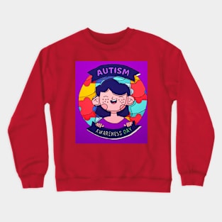 Autism Awareness Day Crewneck Sweatshirt